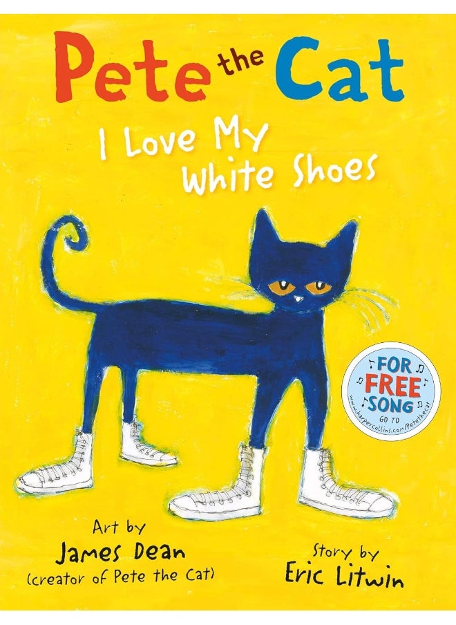 HarperCollins Pete the Cat I Love My White Shoes  - Image 1