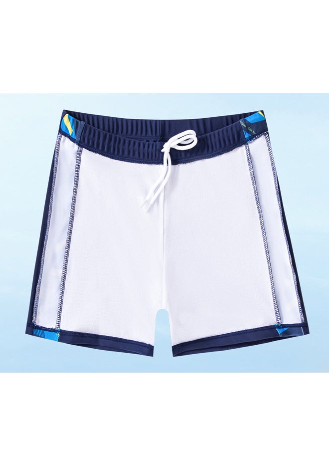 Two-piece Children Swimsuit Trunks Lightweight Short Sleeved Beach Swimsuit  - Image 3