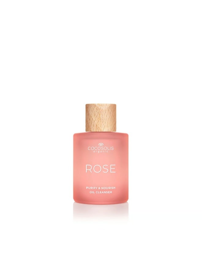 COCOSOLIS Rose Purify & Nourish Oil Cleanser 50ml - Image 1