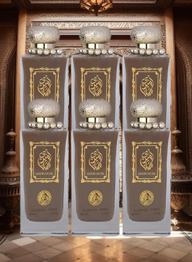 الفخر 6 قطع عطر أميري مسك 100 مل - Image 1