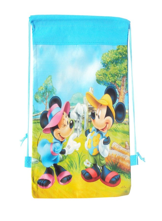 Asera Mickey Minnie Backpack Sack Bag Dori Bag Birthday Return Gifts, Yellow, 12 Pieces, Kid - Image 2