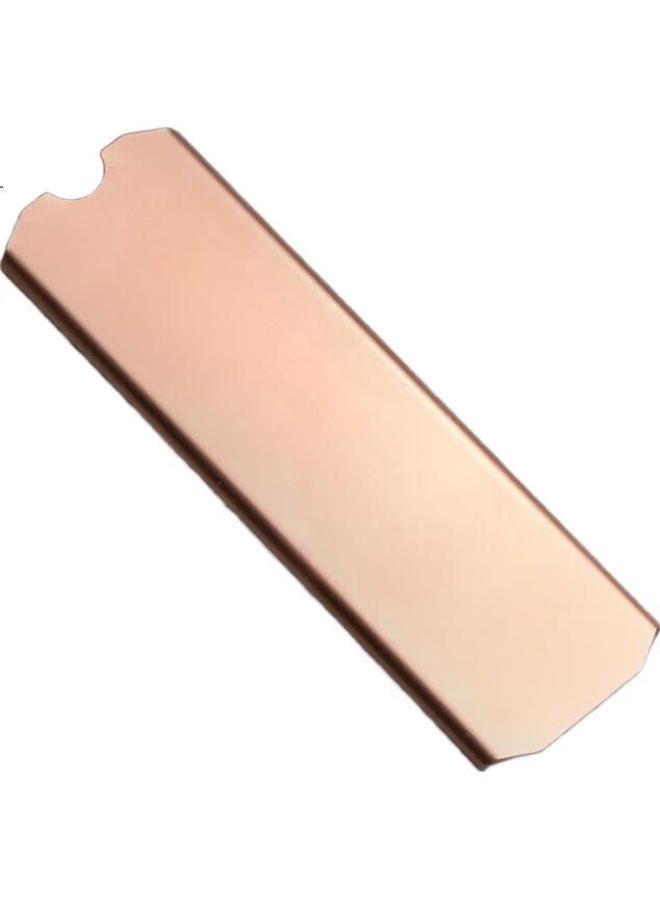 Nvv M.2 Ssd Heat Sink Nvme Aluminum Alloy Heat Sink Ngff Heat Sink Vest Laptop Ssd Cooler Thermal Conductive Silicone Grease Pad Nt-Gt8 - Image 1
