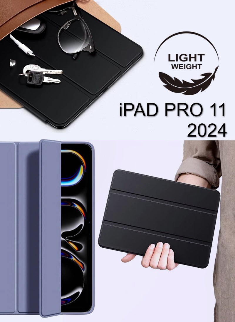 Blueberry Smart Case For iPad Pro 11 Inch Case 2024 with Pencil Holder - Image 4