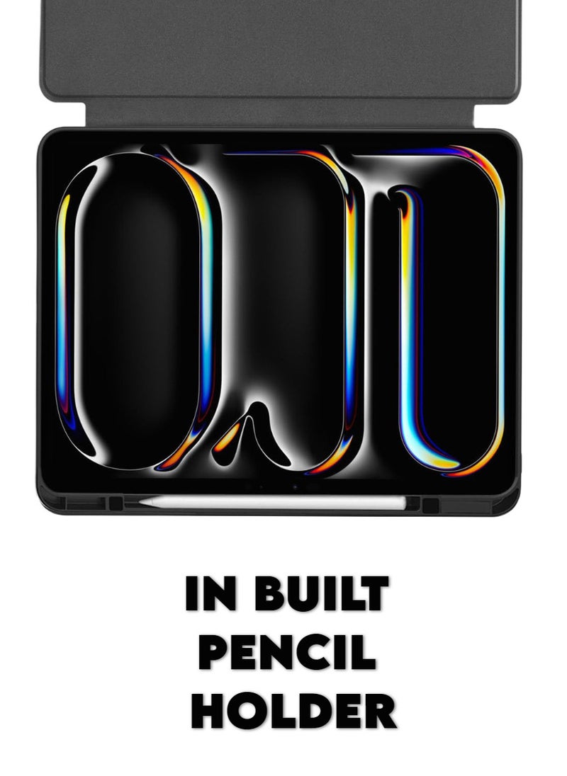 Blueberry Smart Case For iPad Pro 11 Inch Case 2024 with Pencil Holder - Image 5