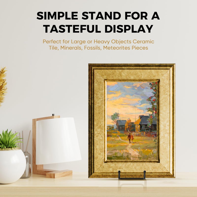TRLife TR-LIFE 14 Inch Heavy Duty Plate Stand (2 Pack) - Metal Display Easel for Large Plates, Platters, Picture Frames, Signs, and Posters - Image 5