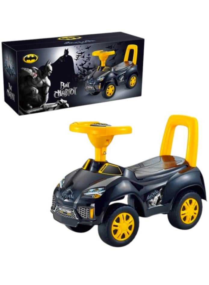 Toy Box Batman Ride On Car With Music Steering Wheel For Kids - Image 2