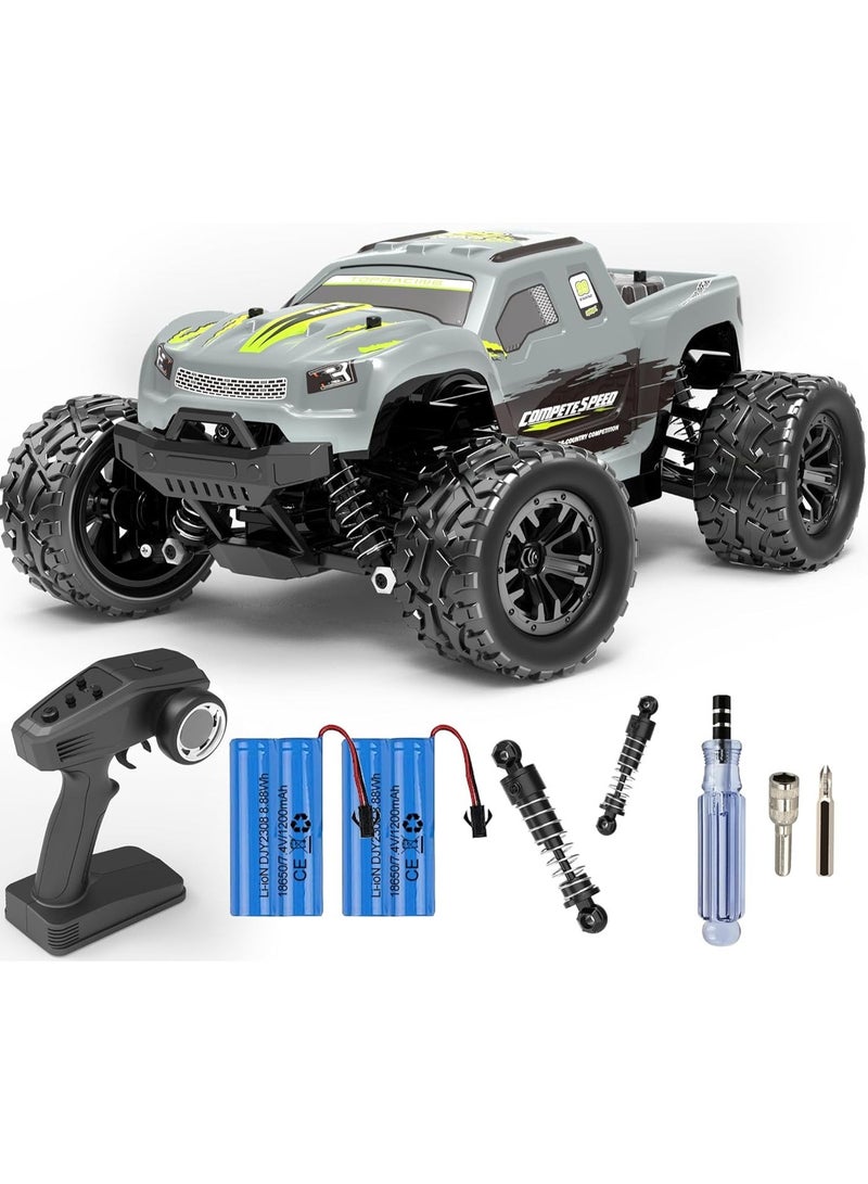 MYTS Motivator All Terrain Off-Road RC Truck 40+ Km/h 4x4 for Boys with Two Rechargeable Batteries - Image 1