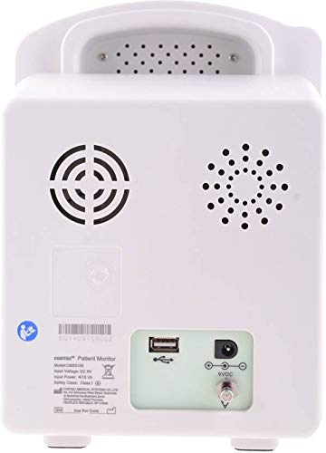 Galaxy مراقب المرضى جالاكسي SPo2 وقياس ضغط الدم غير الغازي Contec CMS 5100_أبيض - Image 5