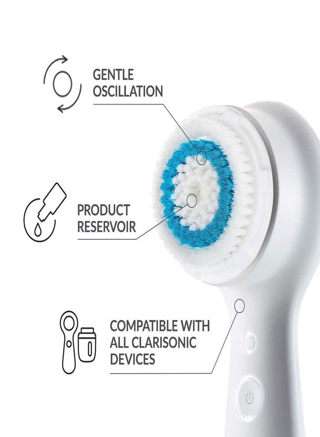 Microtree Brush Head Replacements Compatible with Clarisonic Mia 1, Mia 2, Mia Fit, Alpha Fit, Smart Profile Uplift and Alpha Fit, Deep Pore, 4 Pack - Image 2