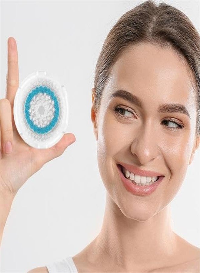 Microtree Brush Head Replacements Compatible with Clarisonic Mia 1, Mia 2, Mia Fit, Alpha Fit, Smart Profile Uplift and Alpha Fit, Deep Pore, 4 Pack - Image 5
