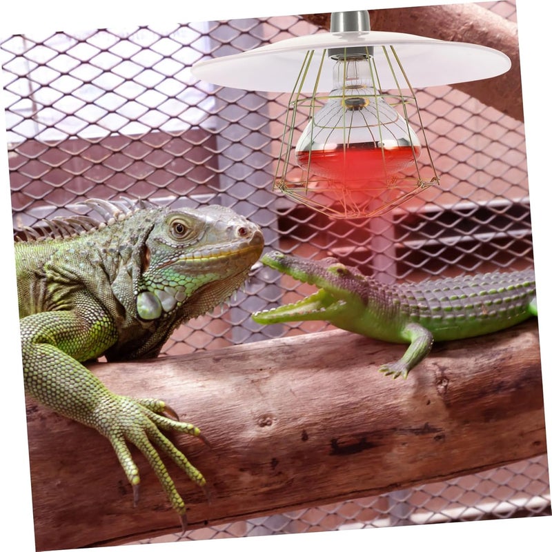 1Pc Reliable Heating Lamp for Livestock and Pets Efficient Heating Light for Animal Comfort with Shade for Chickens Dogs and More - Image 3