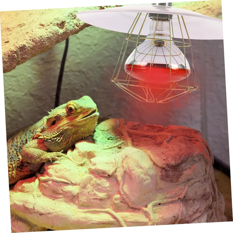1Pc Reliable Heating Lamp for Livestock and Pets Efficient Heating Light for Animal Comfort with Shade for Chickens Dogs and More - Image 5
