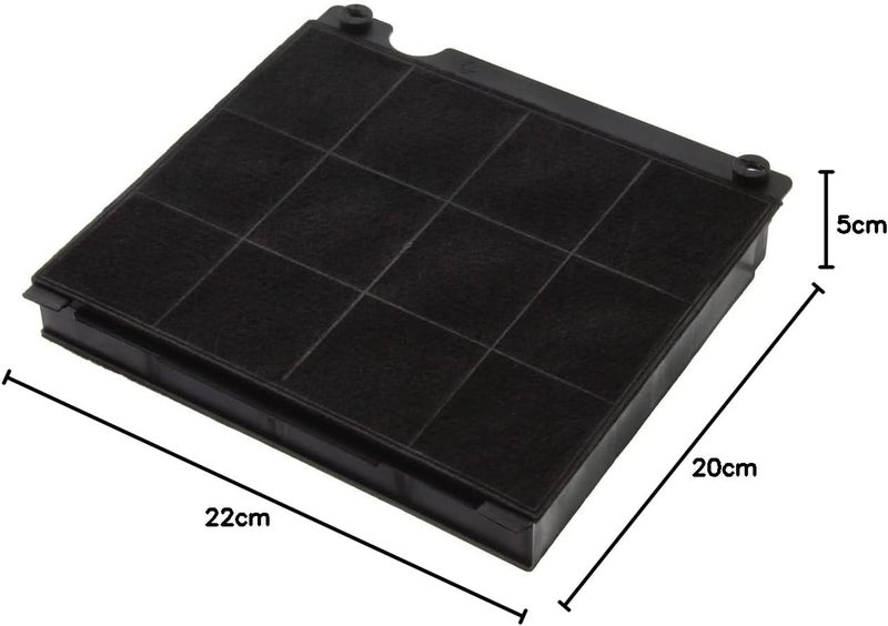 Paxanpax PCK985 Carbon Charcoal Cooker Hood Filter Compatible for Elica 'Type 15' (210mm x 230mm x 30mm) - Image 4