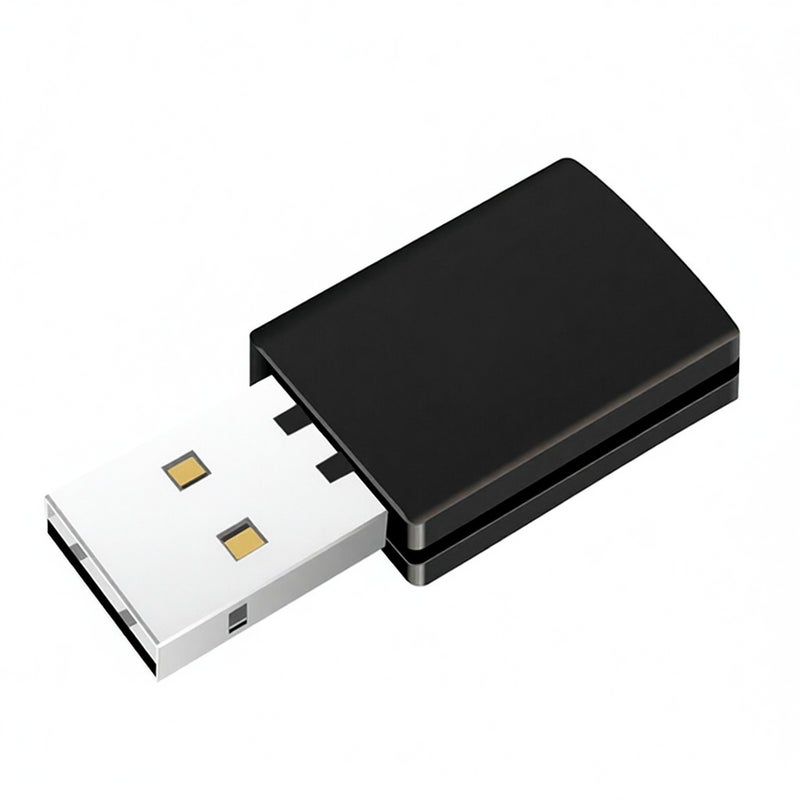 BT Receiver Wireless Headset Headphone Adapter with Mic BT 4.0 Dongle USB Adapter USB Dongle for PS4 Black - Image 5