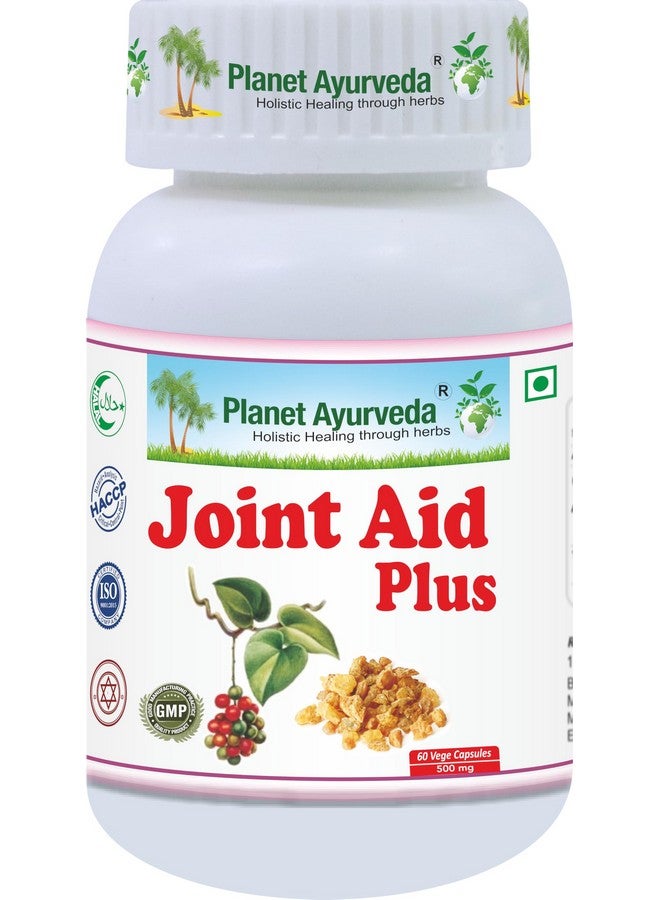 Planet Ayurveda Joint Aid Plus - 60 Capsules | Helpful in Joint Pain - Image 1
