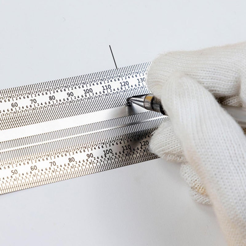 Stainless Steel 90-Degree Woodworking Ruler 200mm T-Shape Carpentry Marking Square Measuring Tool for Precision Layout and Scribing - Image 5