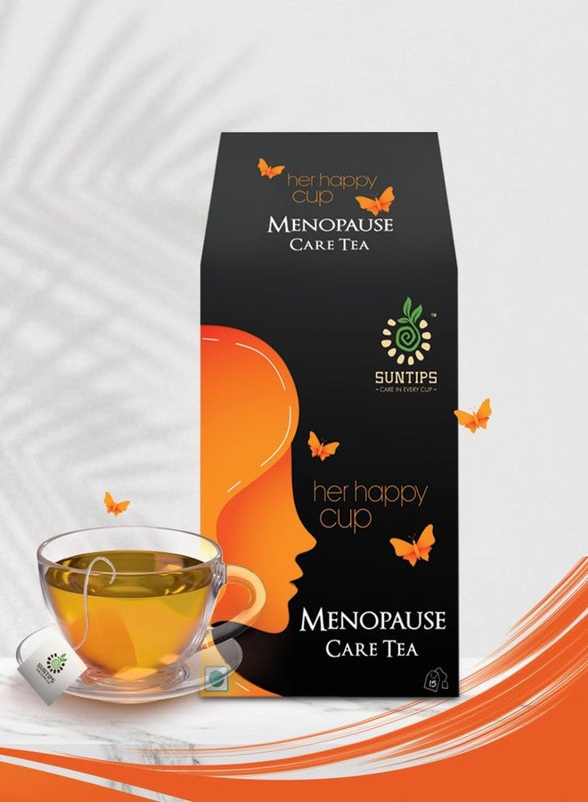 SUNTIPS Menopause Care Tea, Hormone-Balancing Herbal Blend - ‎22.5 Grams - Image 1