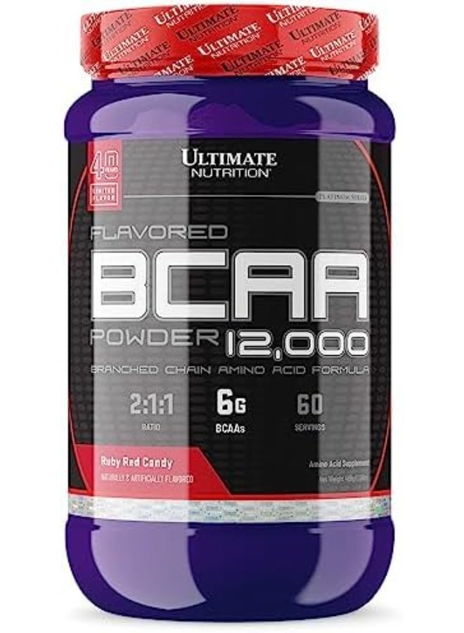 ألتميت نيوتريشن ألتيميت نيوتريشن BCAA 60 حصة روبي ريد كاندي - Image 1