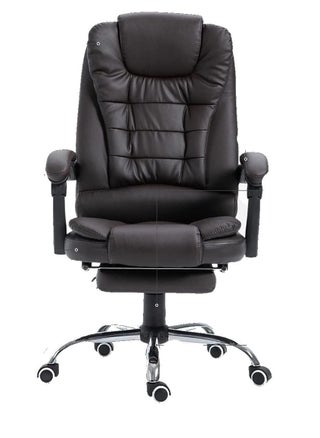 Massage Office Chair, Ergonomic High Back Leather Work Chair with Flip Arms, Black - pzsku/Z12D944995FF078AFAE21Z/45/_/1671274239/60a91410-7741-4df9-a153-8ad166452cd9