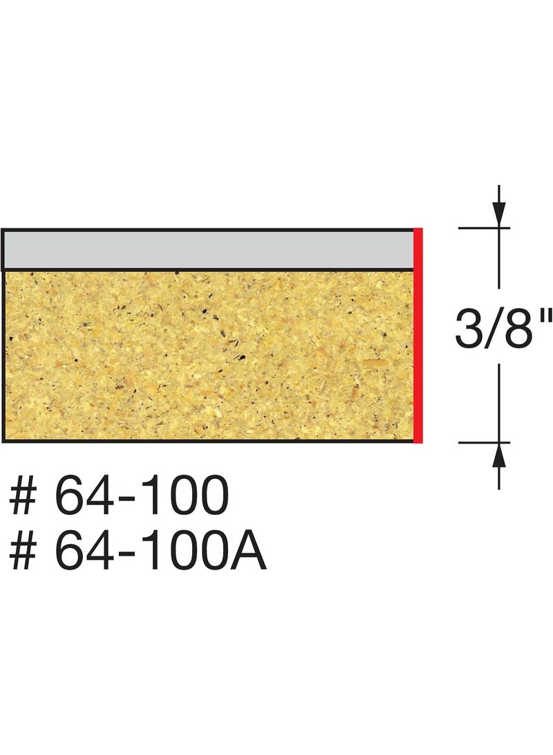 freud Freud 64-100: 1/4" (Dia.) Solid Carbide Flush Trim Bit with 1/4" Shank  - Image 2