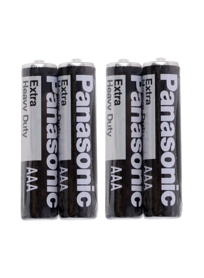 Panasonic 4 Pieces Extra Heavy Duty AAA Batteries
