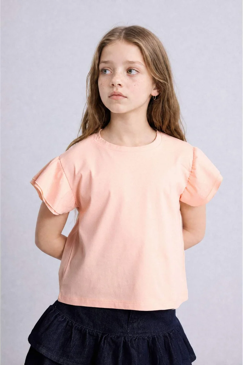 ديفاكتو Regular Fit Short Sleeve T-Shirt