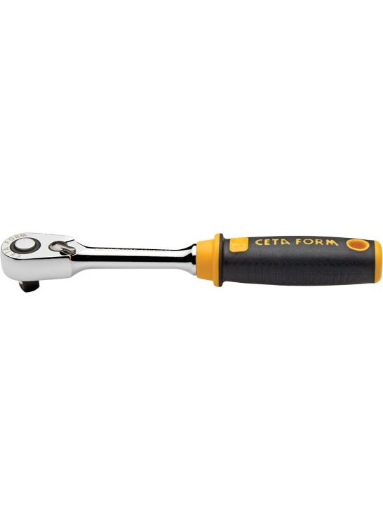 Ceta Form - C01-11 1/4" Button Ratchet Handle Compact Head - Image 1