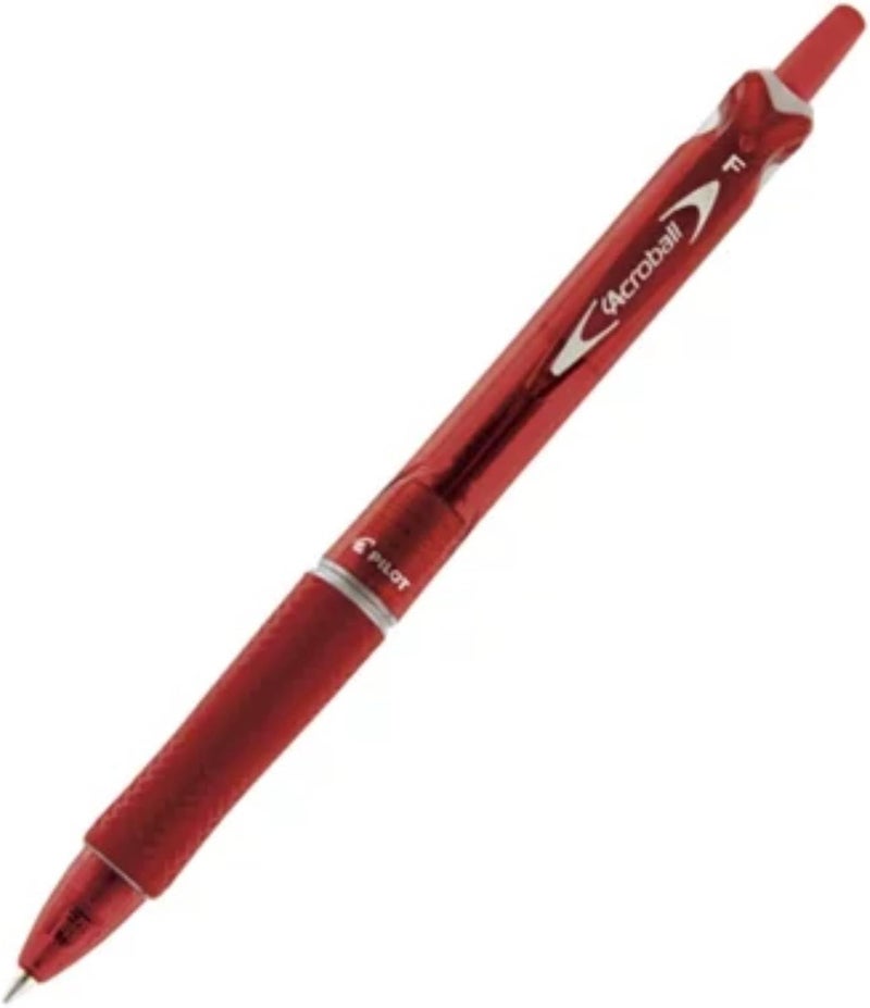 Pilot Acroball 0.3 mm Red Ballpoint Pen