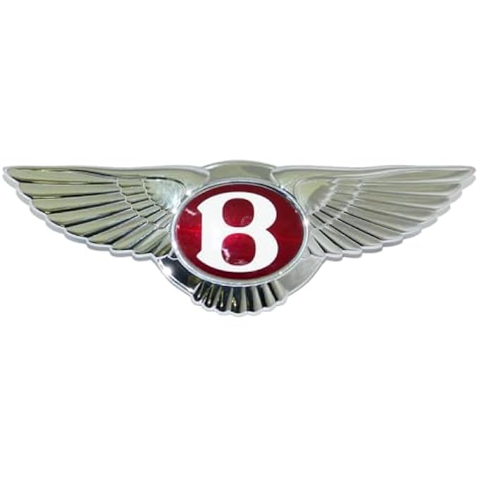 ريحني شارة جناح الشبك الأمامي من بنتلي أحمر لكونتيننتال جي تي جي تي فلاينغ سبير قطعة واحدة - Image 1