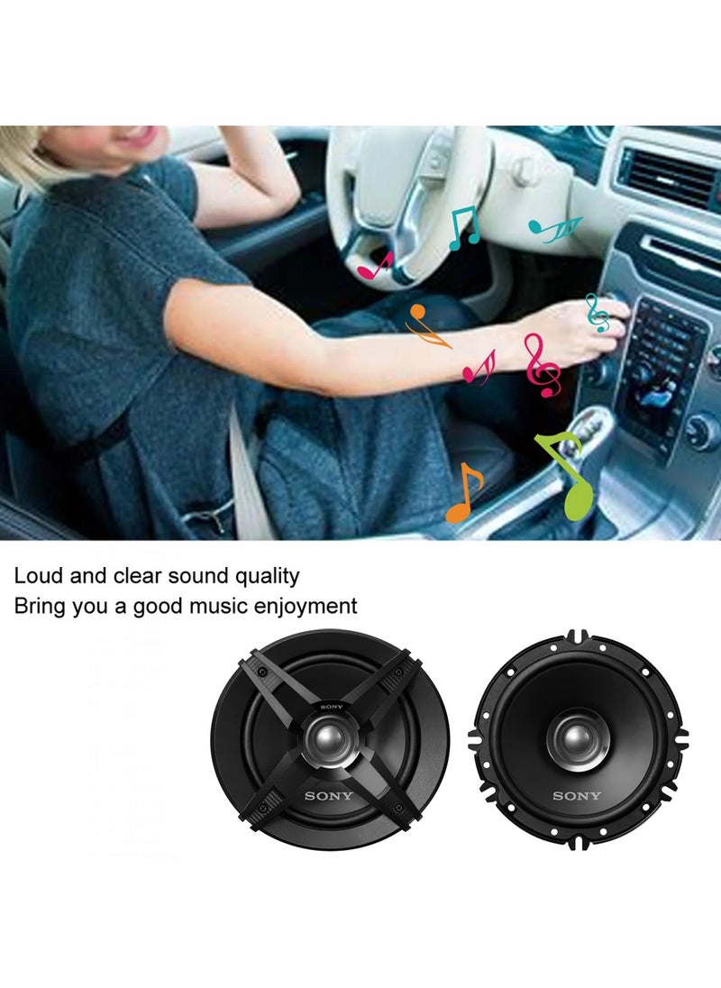 Sony - SONY 2 Pcs Set Xplod Car Speaker Dual Cone 45W/260W Music Speaker 16cm/6.5  Flush Mount Mega Bass XSFB161E - Image 1