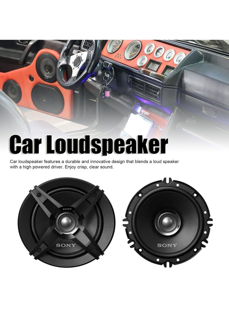 Sony - SONY 2 Pcs Set Xplod Car Speaker Dual Cone 45W/260W Music Speaker 16cm/6.5  Flush Mount Mega Bass XSFB161E - Image 1