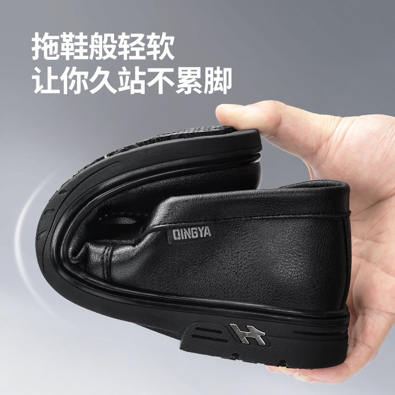 Qingya Summer Chef Shoes Men'S Professional Non-Slip Rc Waterproof And Oil-Proof Safety Shoes Kitchen Work Protective Shoes - Image 4