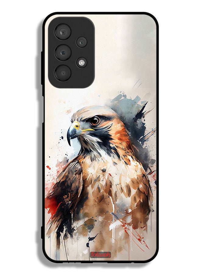 Tolwak Samsung Galaxy A23 4G Protective Case Cover Eagle Abstract Art - Image 1