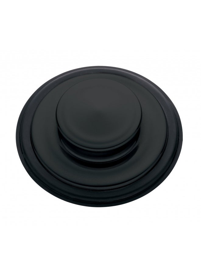 insinkerator InSinkErator STP-MTBLK Sink Stopper for Garbage Disposals, Matte Black 