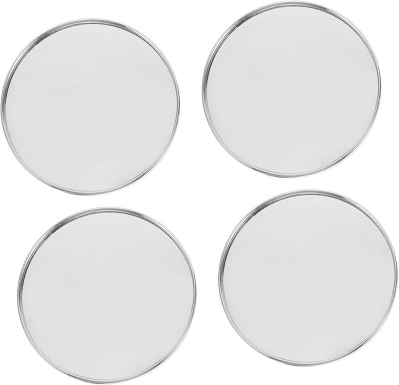 4 قطع أغطية مركز عجلات السيارة، أغطية المحور، خارجية وداخلية، معدلة، سهلة التركيب - Image 2