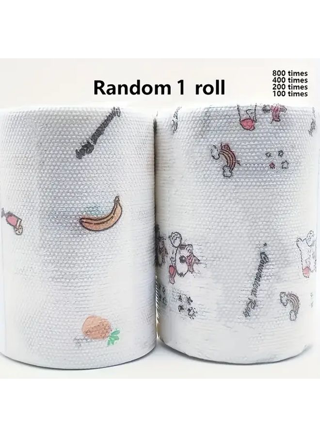 Disposable Kitchen Towels 200 Sheets Washable Reusable For Wet And Dry Use - Image 2