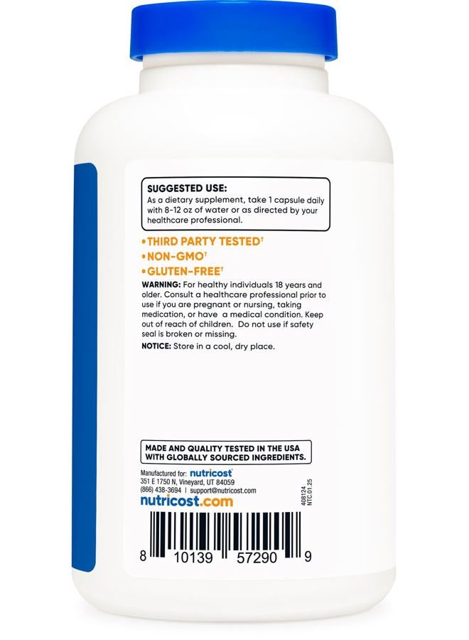 Nutricost Black Cohosh 540mg, 240 Capsules - Non-GMO, Gluten Free - Image 4
