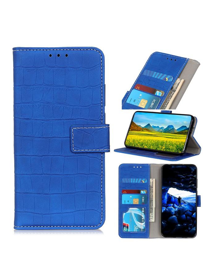 S-TOP Case For OPPO Reno7 4G / F21 Pro 4G Crocodile Texture Horizontal Flip Leather Phone Case - Image 1