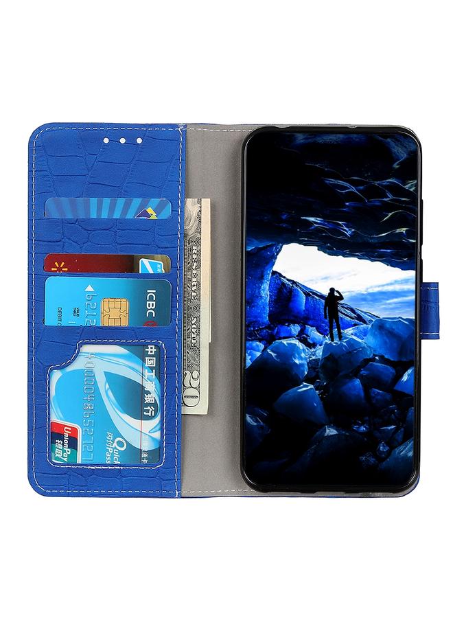 S-TOP Case For OPPO Reno7 4G / F21 Pro 4G Crocodile Texture Horizontal Flip Leather Phone Case - Image 4