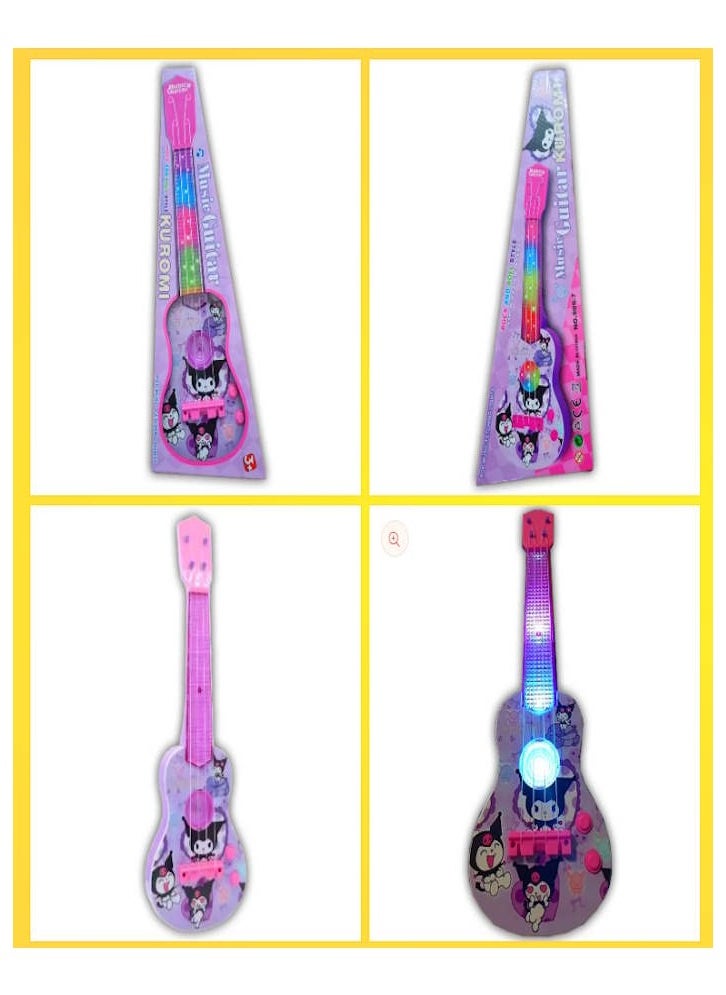 JOLLITY LLC Kuromi Electric Light Up & Sounds Toy Guitar  - Image 2