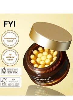 Medicube Medicube Deep Vitamin C Golden Capsule Face Moisturizer - Liposome Capsules For Wrinkles, Skin Radiance - Transparent Gel for Glow Hydration - Korean Skin Care 1.94 oz  - Image 2