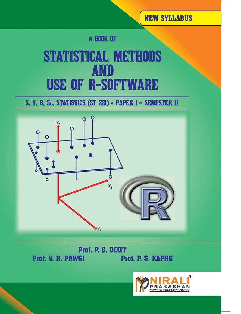 STATISTICAL METHODS AND USE OF R--SOFTWARE STATISTICS Paper - I - Image 1
