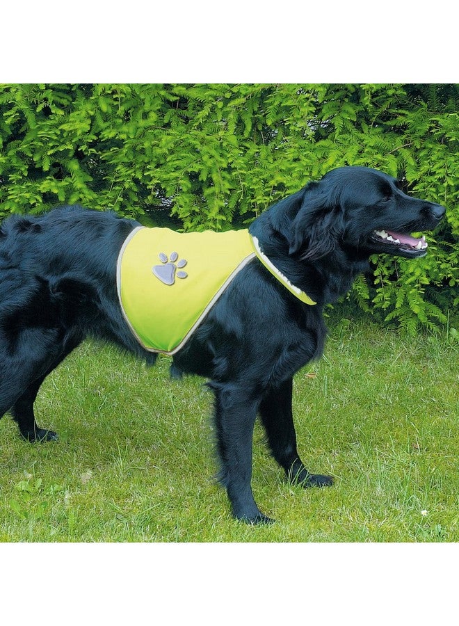 Trixie Safety Vest For Dogs, Safety During Water Games & Training, With Hook And Hoop Fasteners, Fully Adjustable With Reflective Stripes, (M, 32 Cm, Neon Yellow)  - Image 4