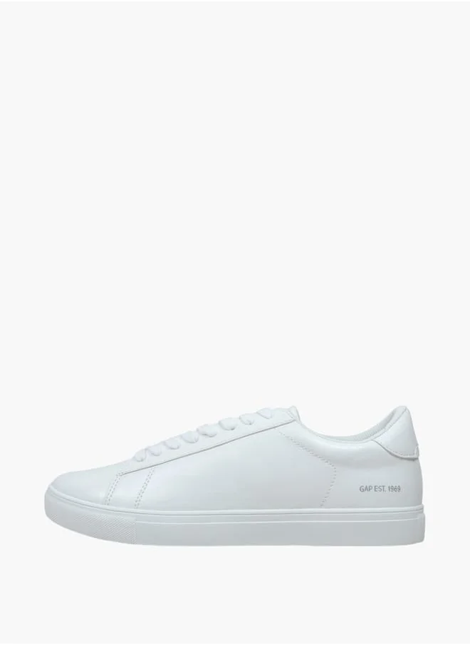 GAP Men's Panelled Sneakers with Lace-Up Closure - MEMPHIS