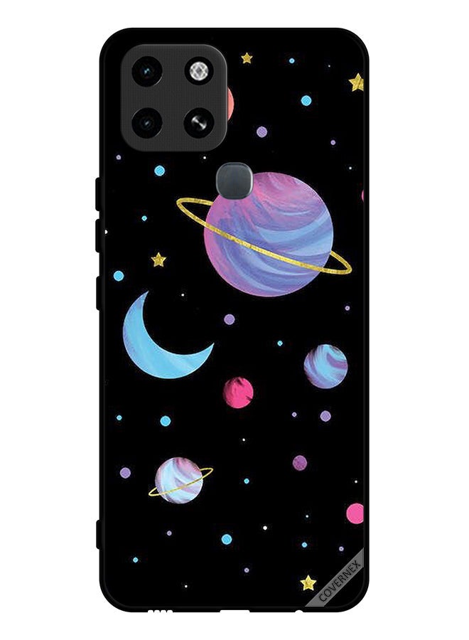 Covernex Protective Case Cover For Infinix Smart 6 Planets Art - Image 1
