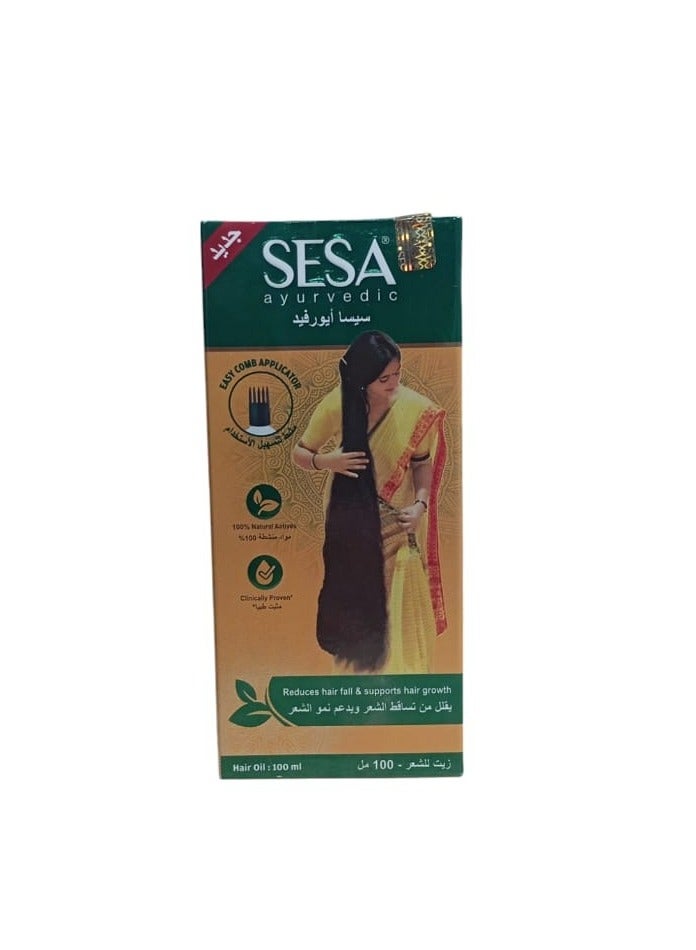 سيسا زيت الشعر من سيسا  لشعر قوي ولامع 100مل - Image 2