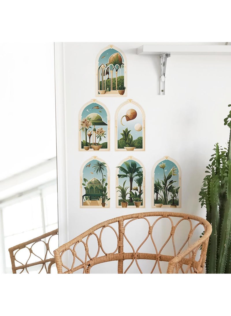 Y&D 6 Picture Wall Stickers For Living Room And Bedroom Decoration  - Image 3