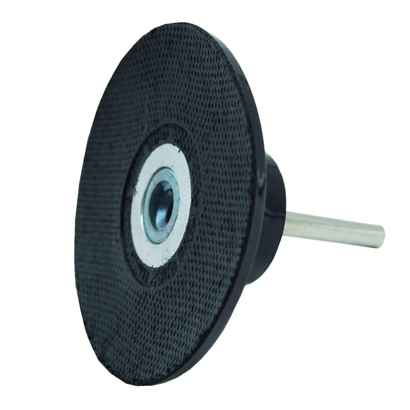 Crossarctic 2PCS 3 inch Sanding Discs Holder Roll Lock Disc Pad Quick Change Disc Adapter with 1/4" Shank for 3" Sanding Disc Die Grinder Drill Driver - Image 1