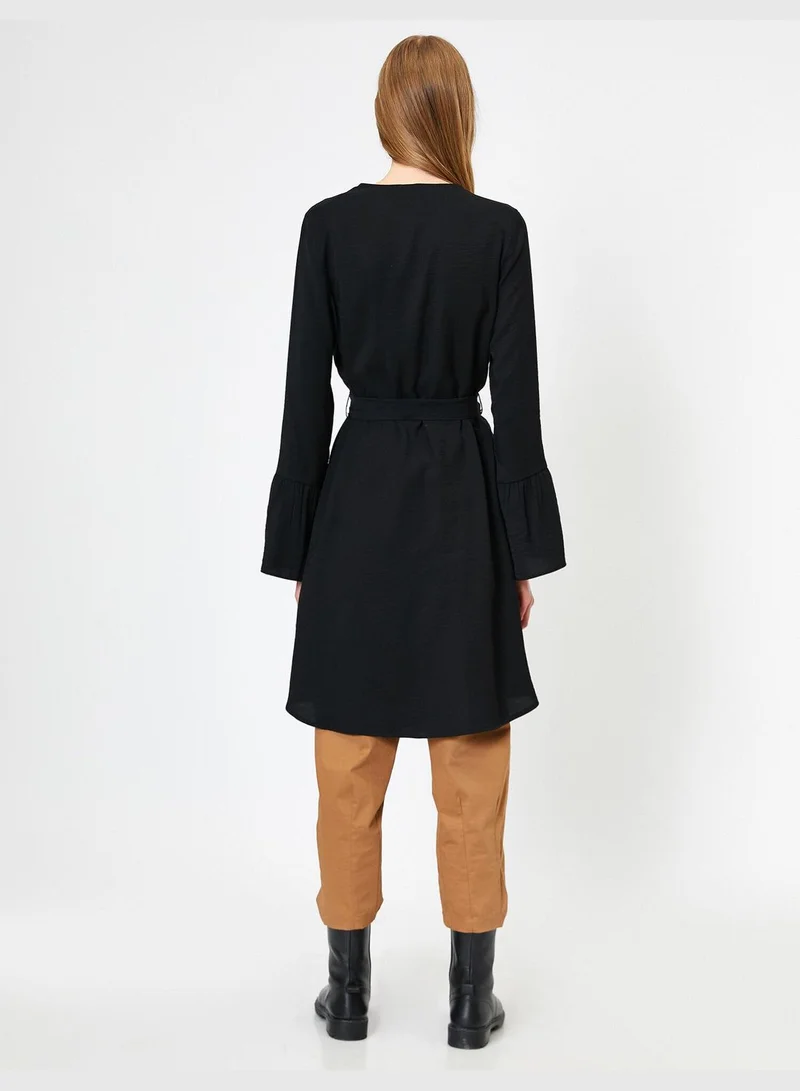 KOTON Waist Belt Detailed Trenchcoat