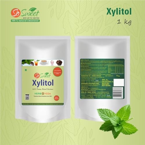 So Sweet Xylitol Natural Sugar Free Sweetener 1Kg | 100% Natural | Low GI Sugar - Image 4